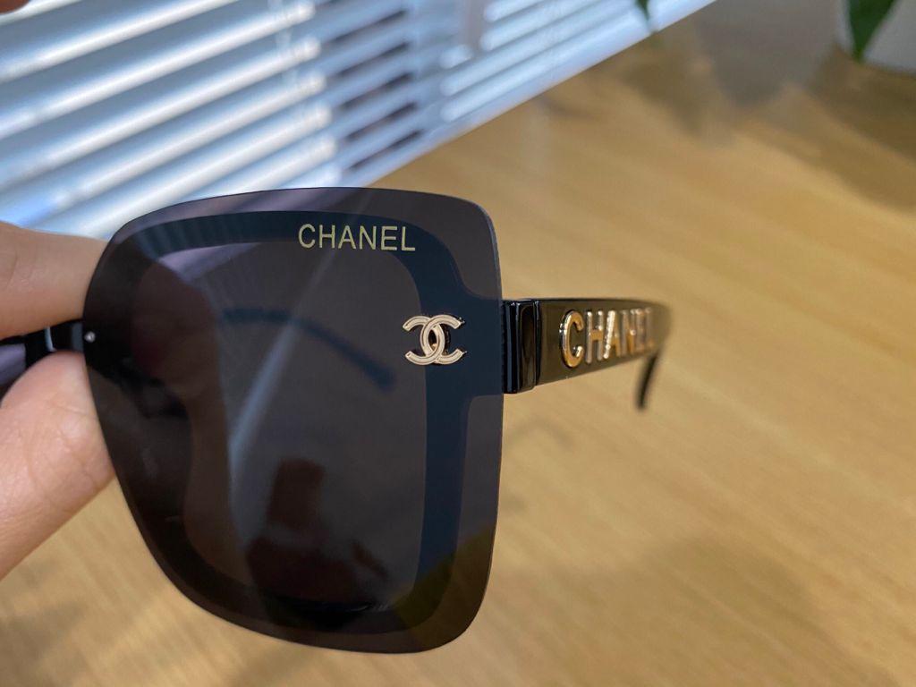 Chanel logo and label